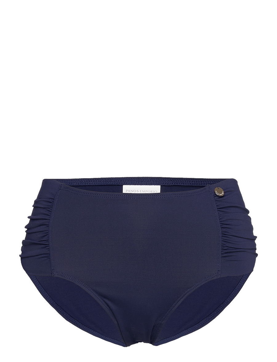 Panos Emporio - Olympia Solid Btm - bikinio kelnaitės aukštu liemeniu - navy - 1