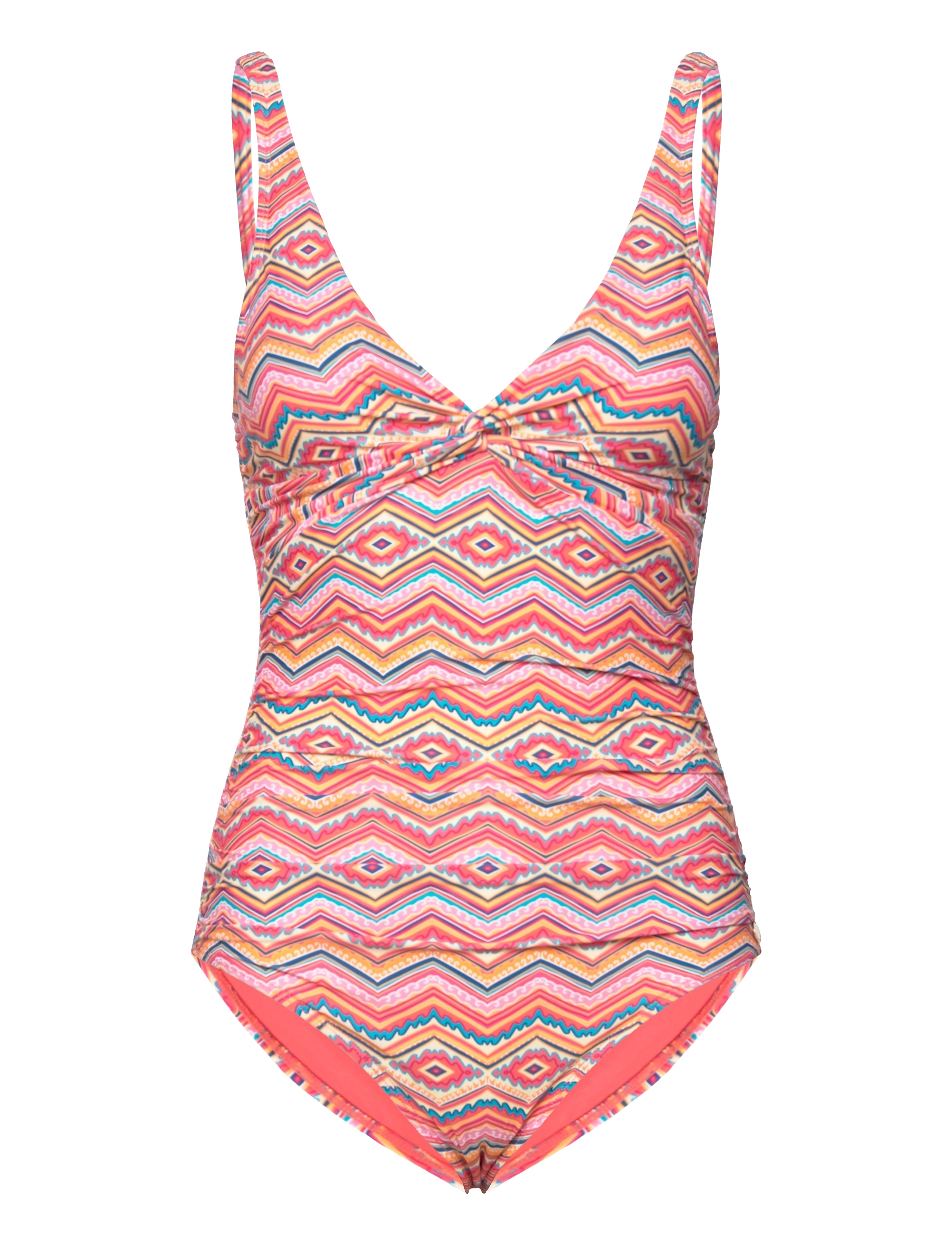 PANOS EMPORIO Zigzag Simi Badeanzug Pink - 36 - Damen