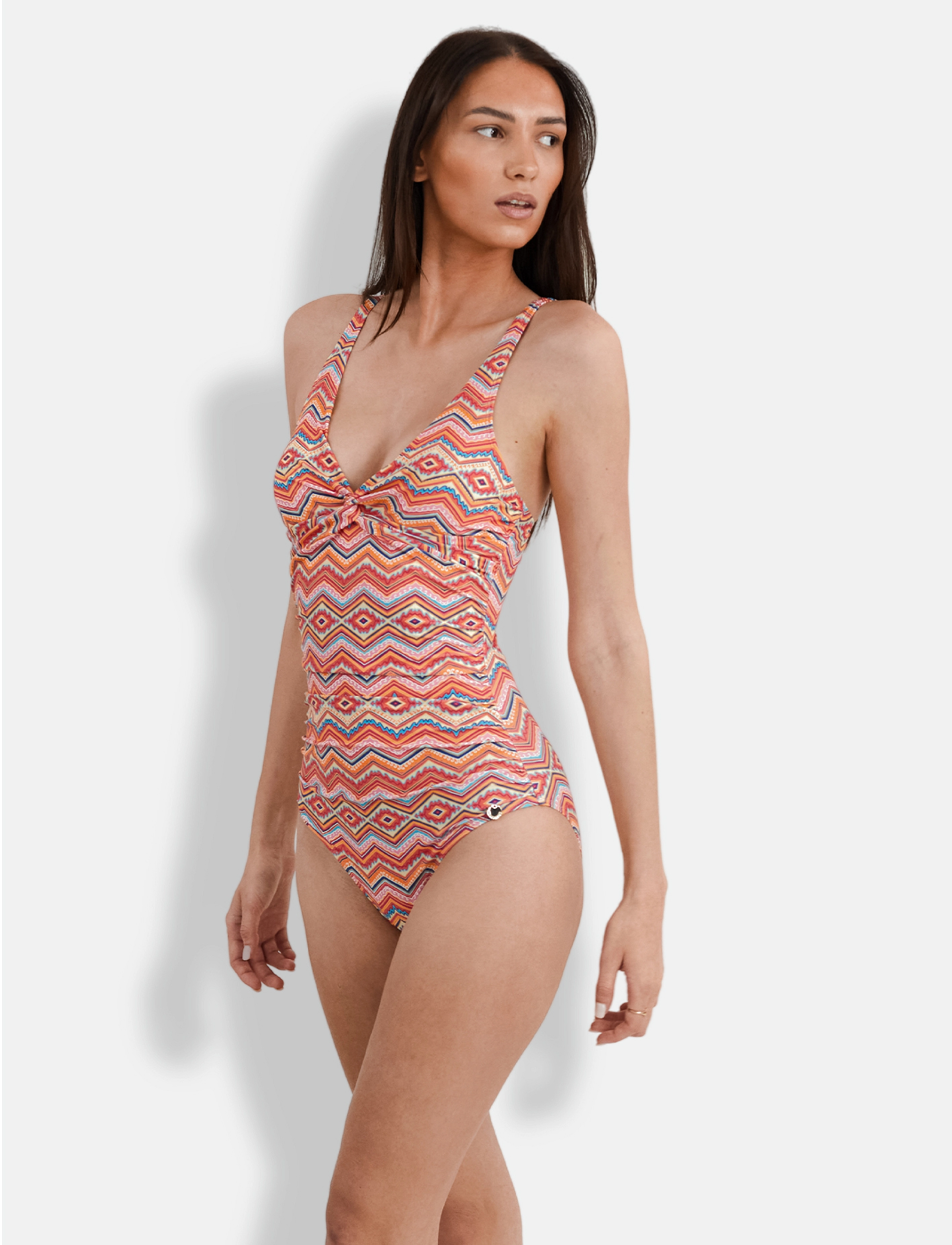 Panos Emporio - ZigZag Simi Swimsuit - badeanzüge - multi - 4