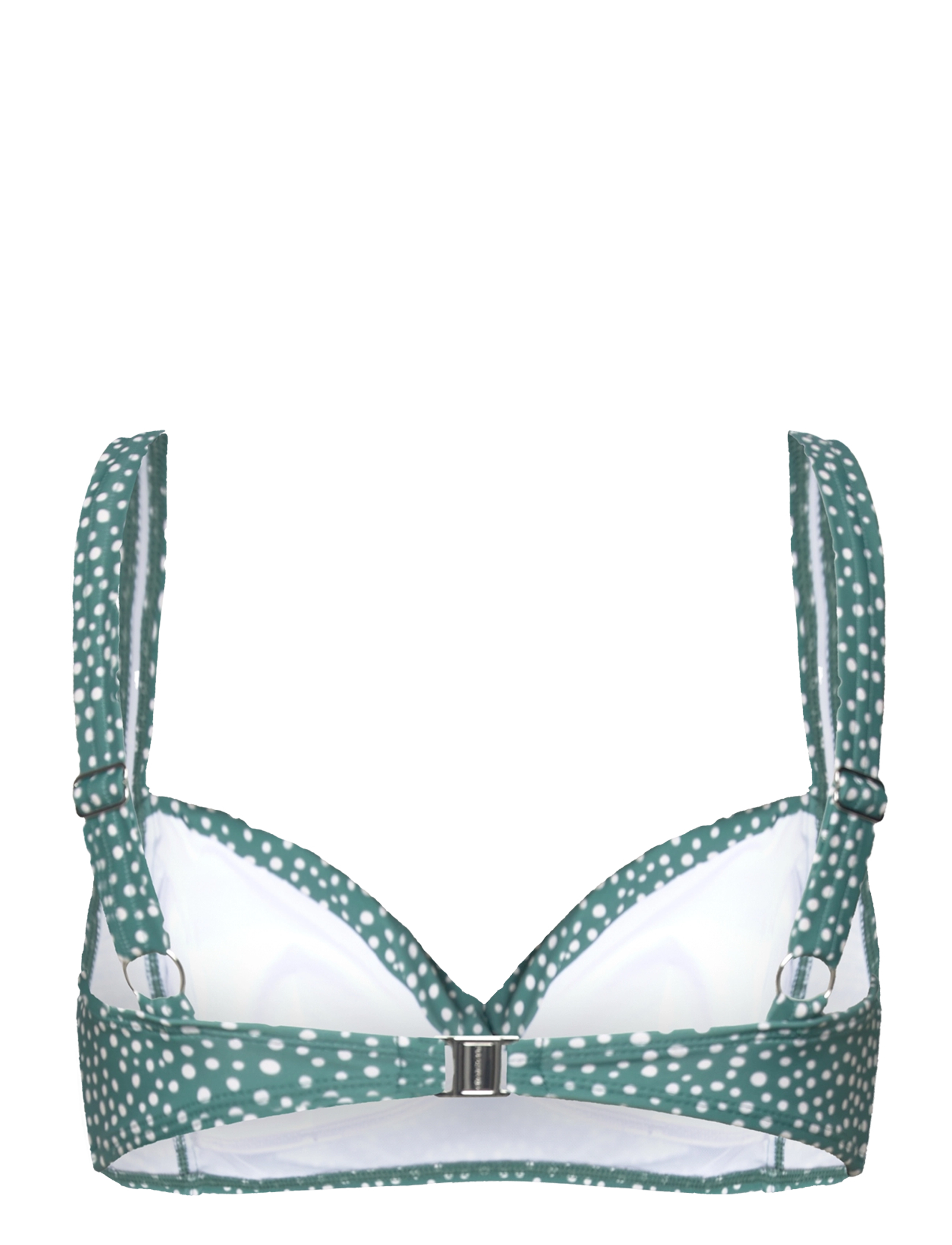 Panos Emporio - Ditsy Dots  Medea Top - wired bikinitops - deep jungle - 2