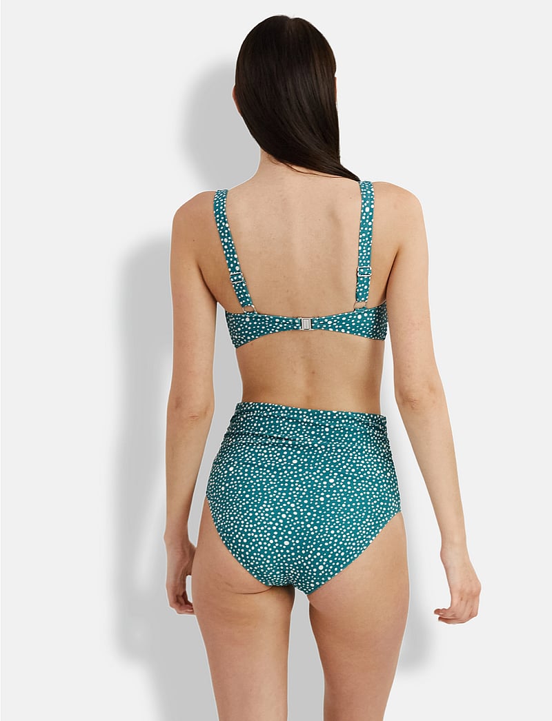 Panos Emporio - Ditsy Dots Medea Top - bikini-oberteile mit bügel - deep jungle - 3