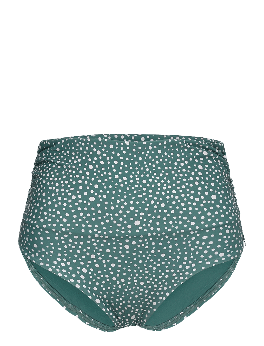 Panos Emporio - Ditsy Dots Chara Bottom - bikinihosen mit hoher taille - deep jungle - 1