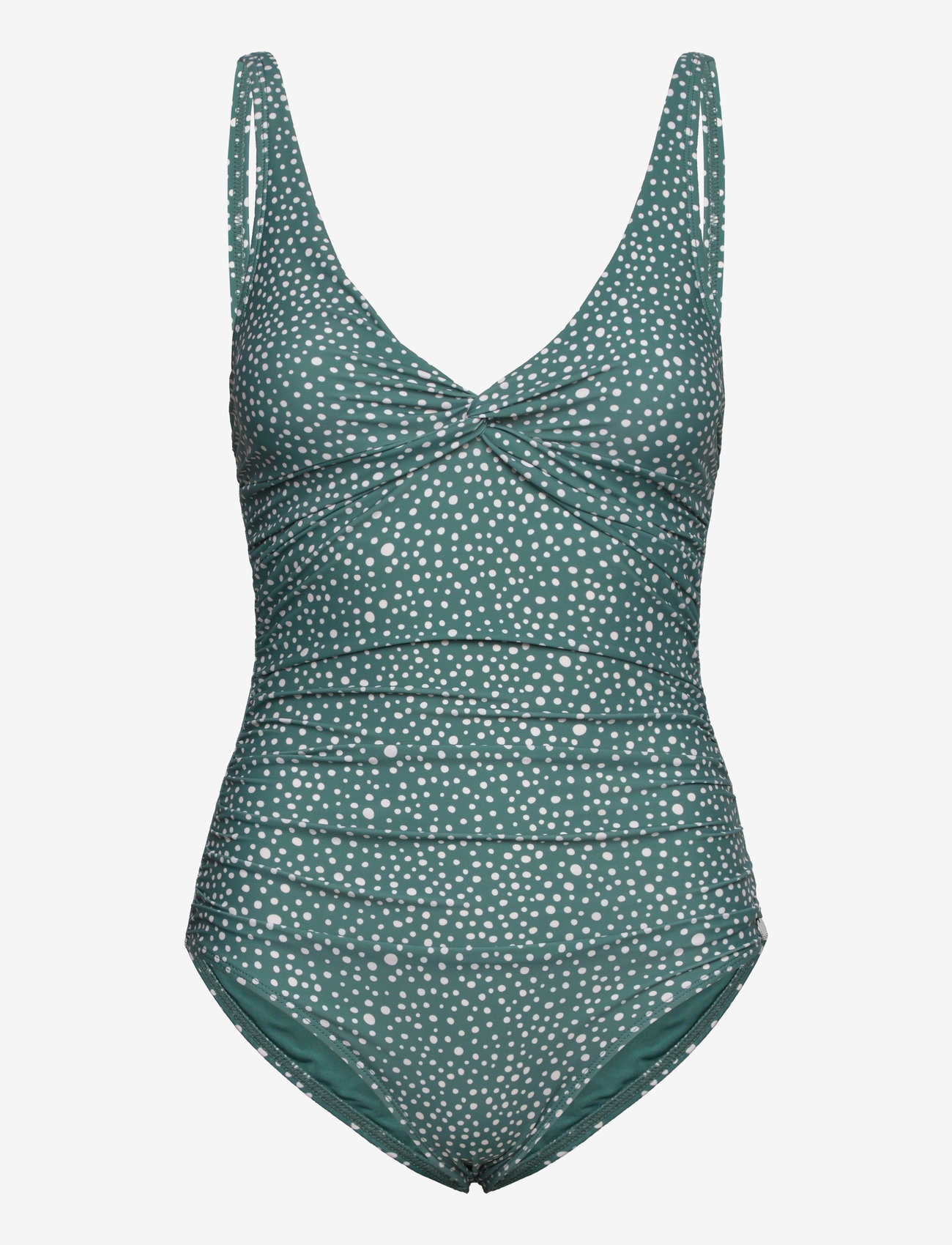 Panos Emporio - Ditsy Dots Simi Swimsuit - swimsuits - deep jungle - 1