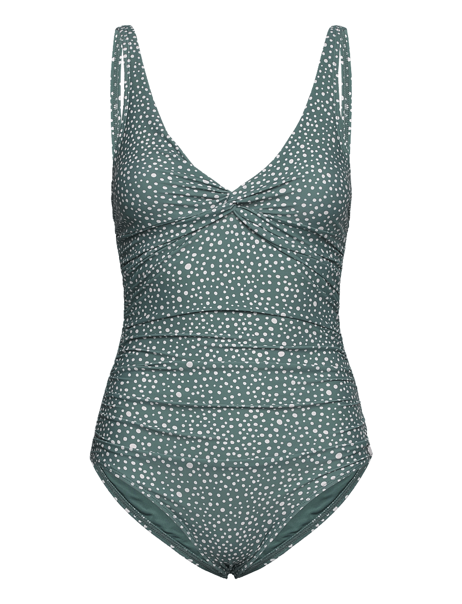 Panos Emporio - Ditsy Dots Simi Swimsuit - 1 pièces - deep jungle - 1