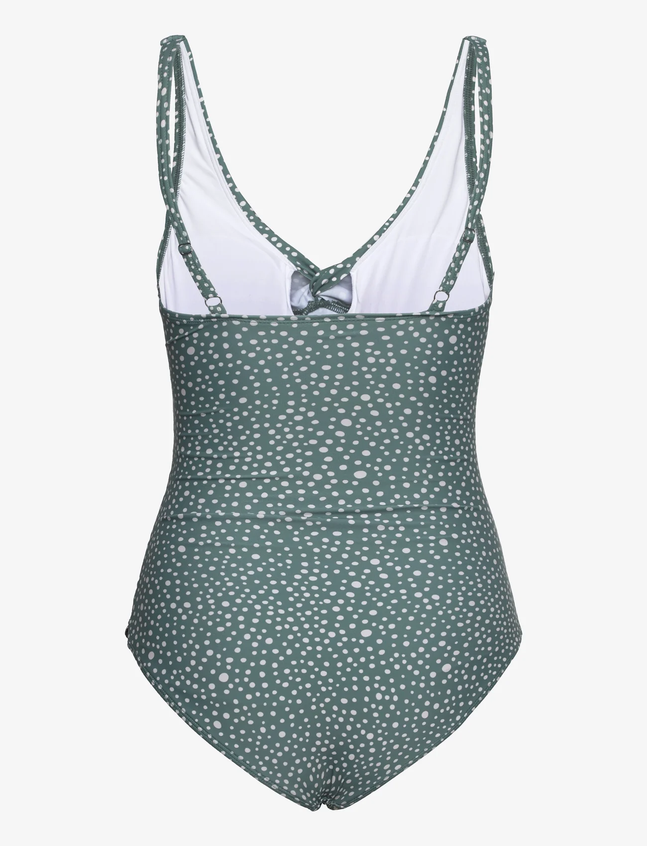 Panos Emporio - Ditsy Dots Simi Swimsuit - badedragter - deep jungle - 1