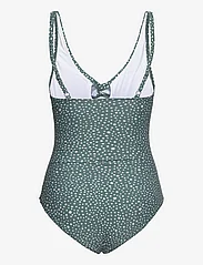 Panos Emporio - Ditsy Dots Simi Swimsuit - swimsuits - deep jungle - 1