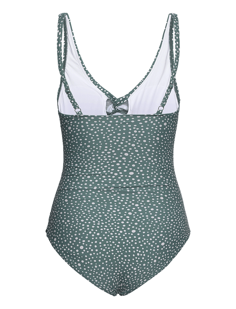 Panos Emporio - Ditsy Dots Simi Swimsuit - trikood - deep jungle - 2