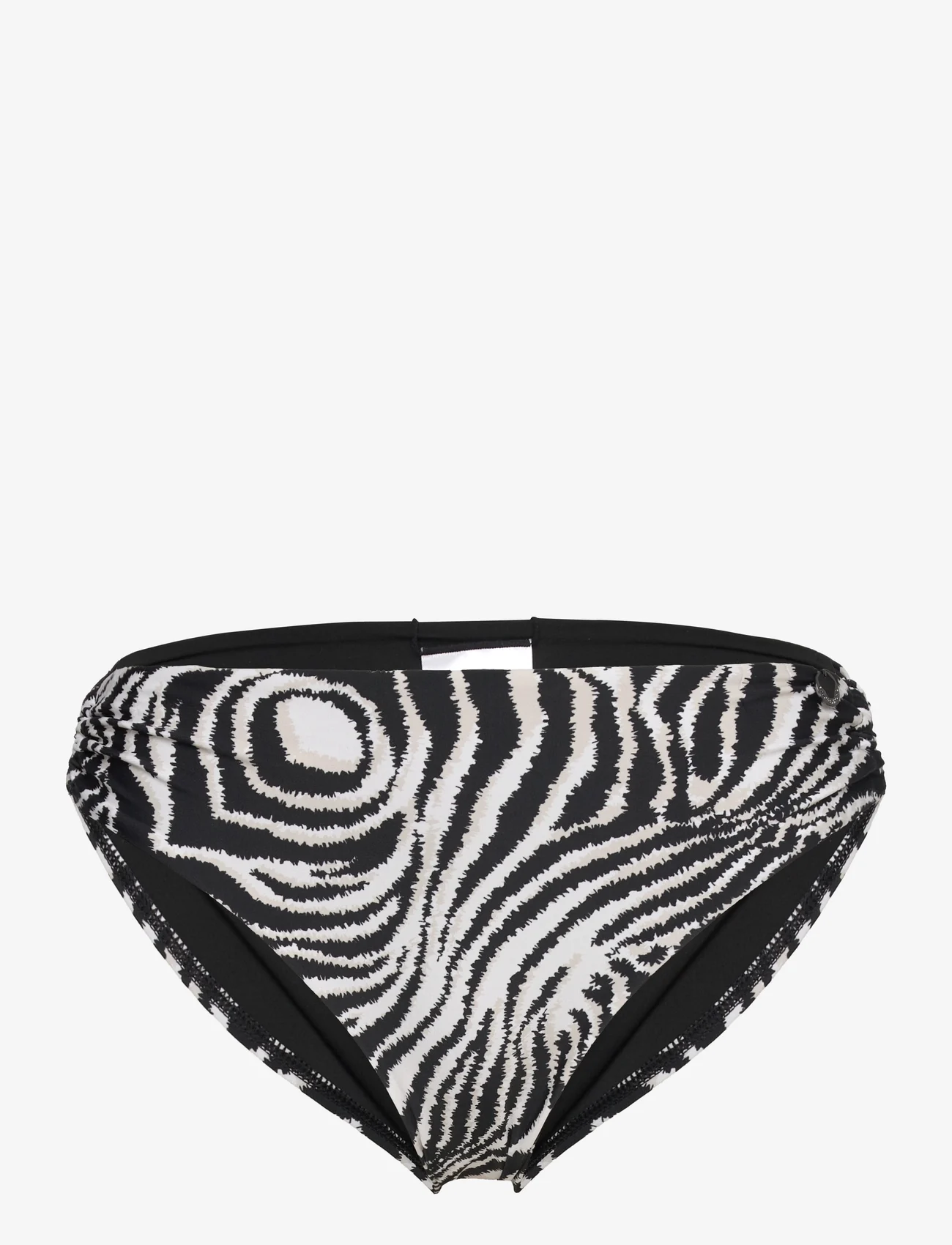 Panos Emporio - Zebra Nefeli Bottom - bikini-slips - offwhite/black - 0