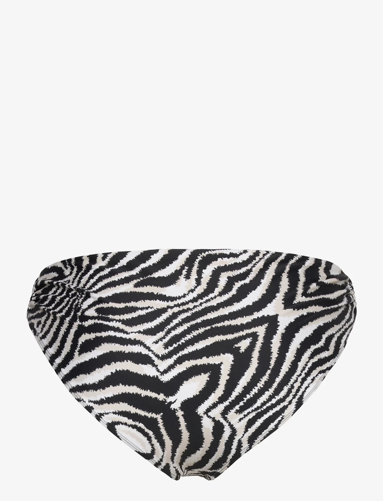 Panos Emporio - Zebra Nefeli Bottom - bikini truser - offwhite/black - 1