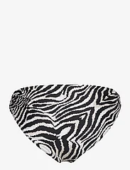 Panos Emporio - Zebra Nefeli Bottom - bikinihousut - offwhite/black - 1