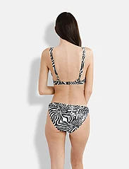 Panos Emporio - Zebra Nefeli Bottom - bikini truser - offwhite/black - 5