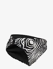 Panos Emporio - Zebra Nefeli Bottom - bikini truser - offwhite/black - 3