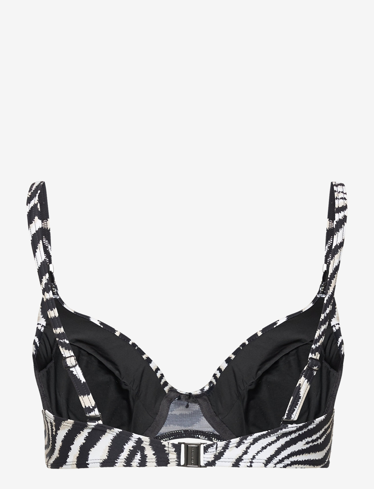 Panos Emporio - Zebra Lydia Top - push-up bikini augšiņa - offwhite/black - 2