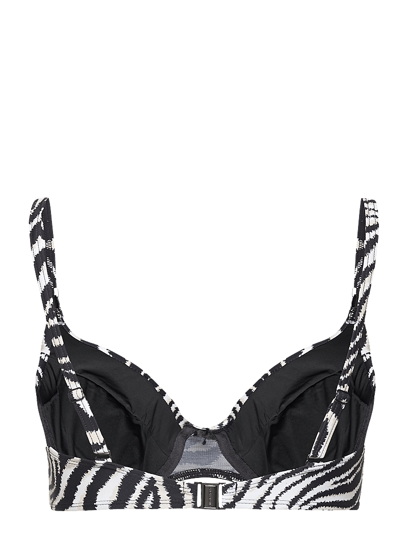 Panos Emporio - Zebra Lydia Top - push-up bikini augšiņa - offwhite/black - 2
