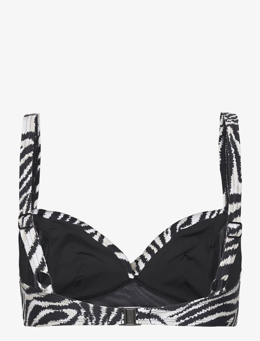Panos Emporio - Zebra Medea Top - bandeau-bikini-oberteile - offwhite/black - 2