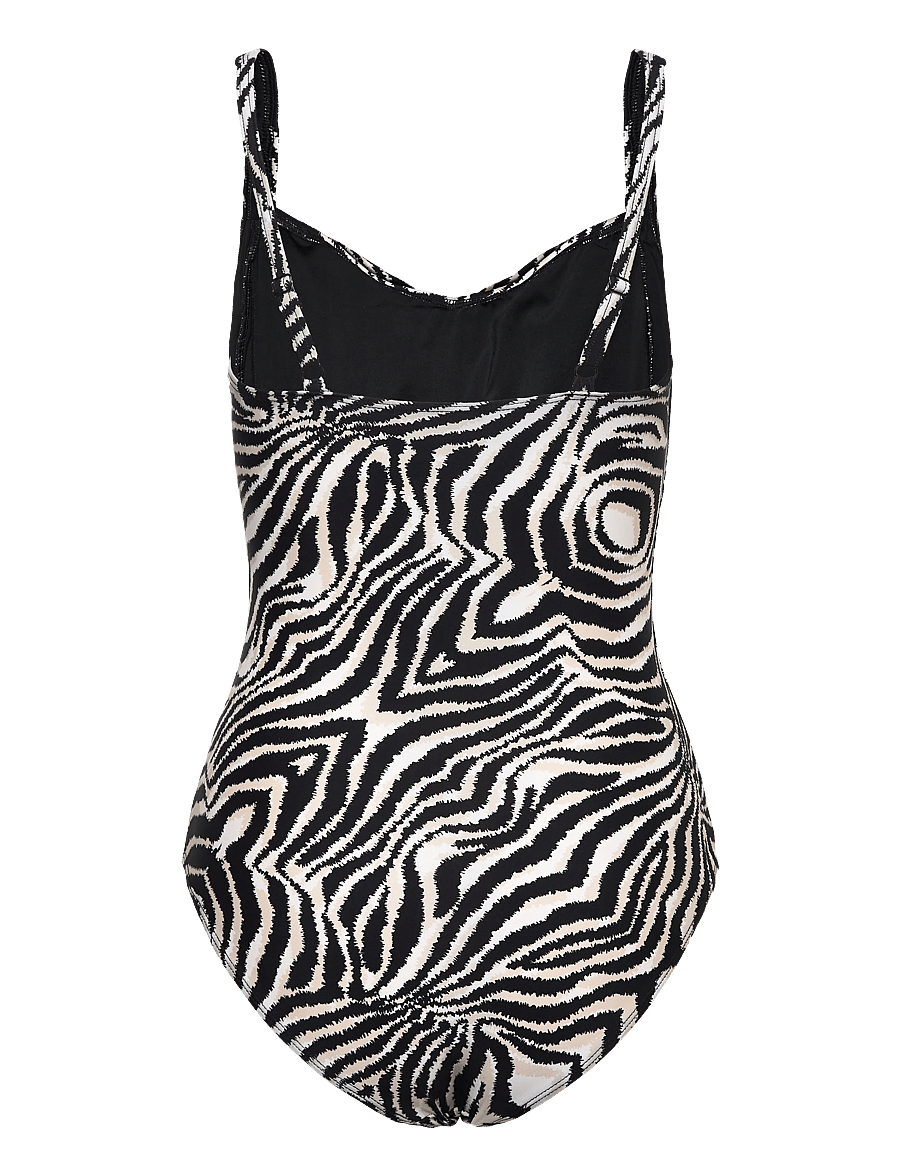 Panos Emporio - Zebra Potenza swimsuit - badedragter - offwhite/black - 2
