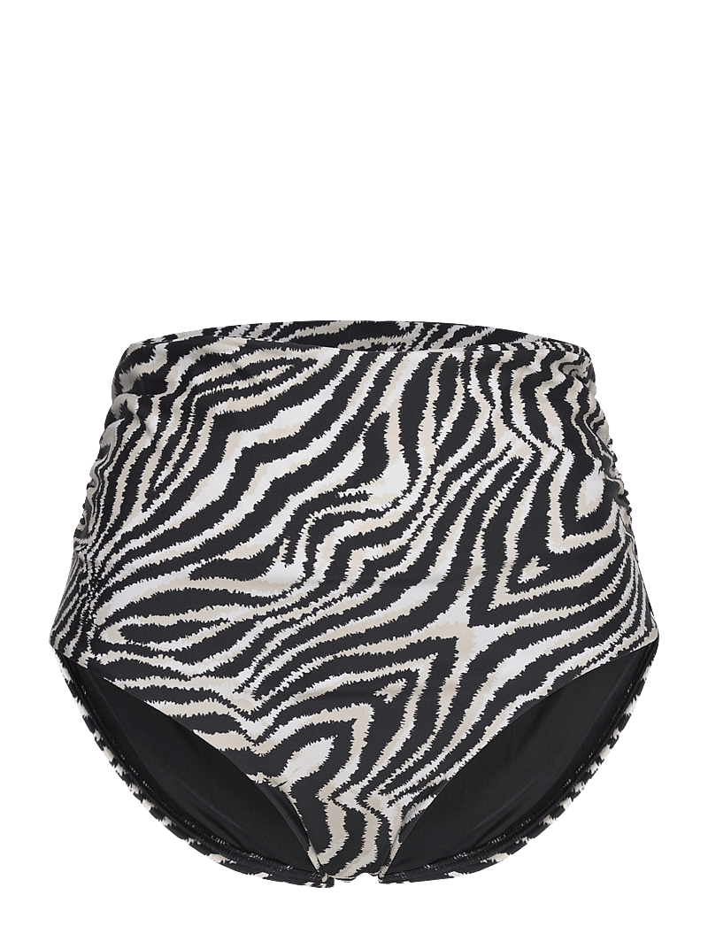 Panos Emporio - Zebra Chara Bottom - højtaljede bikinitrusser - offwhite/black - 1