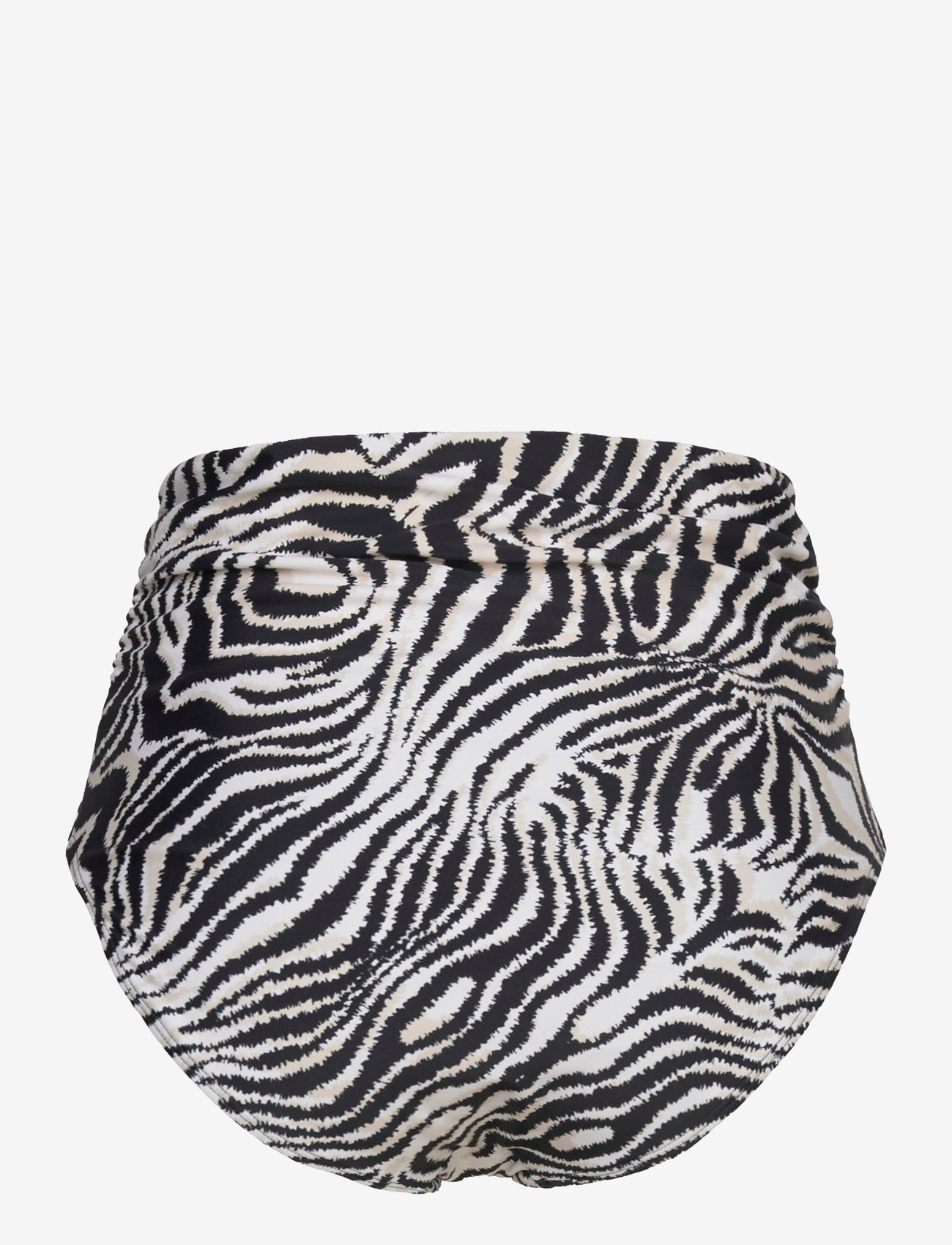 Panos Emporio - Zebra Chara Bottom - højtaljede bikinitrusser - offwhite/black - 2