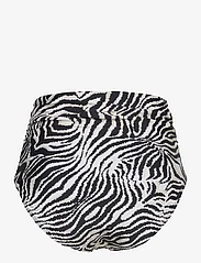Panos Emporio - Zebra Chara Bottom - high waist bikini bottoms - offwhite/black - 2