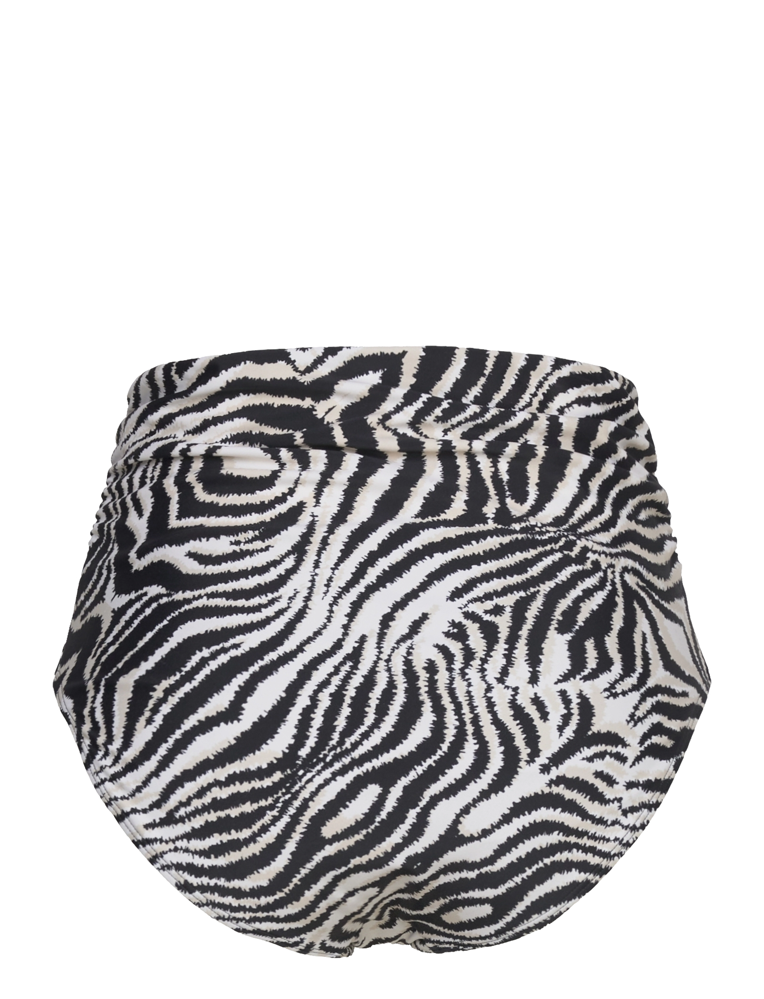 Panos Emporio - Zebra Chara Bottom - højtaljede bikiniunderdele - offwhite/black - 2