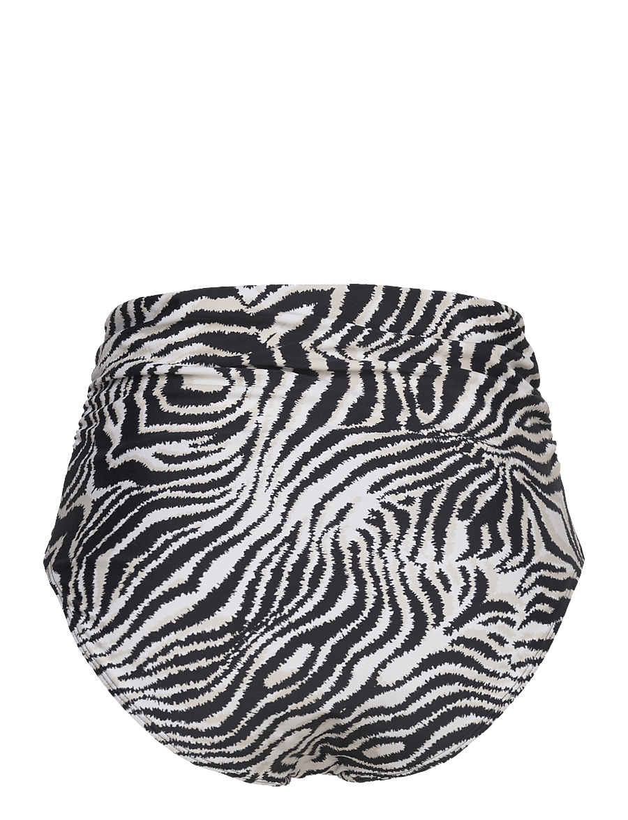 Panos Emporio - Zebra Chara Bottom - kõrge vöökohaga bikiinid - offwhite/black - 2
