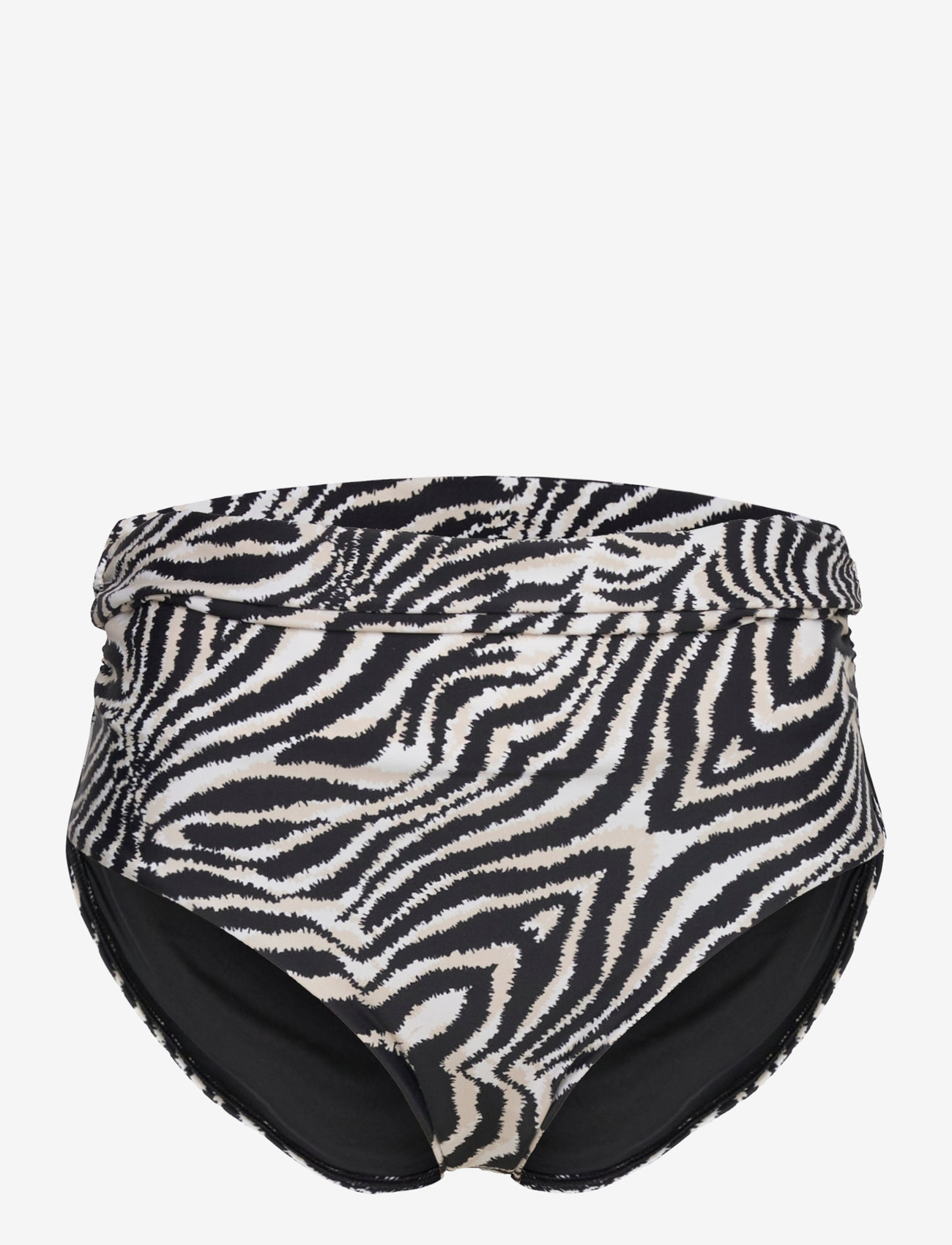 Panos Emporio - Zebra Chara Bottom - højtaljede bikinitrusser - offwhite/black - 3