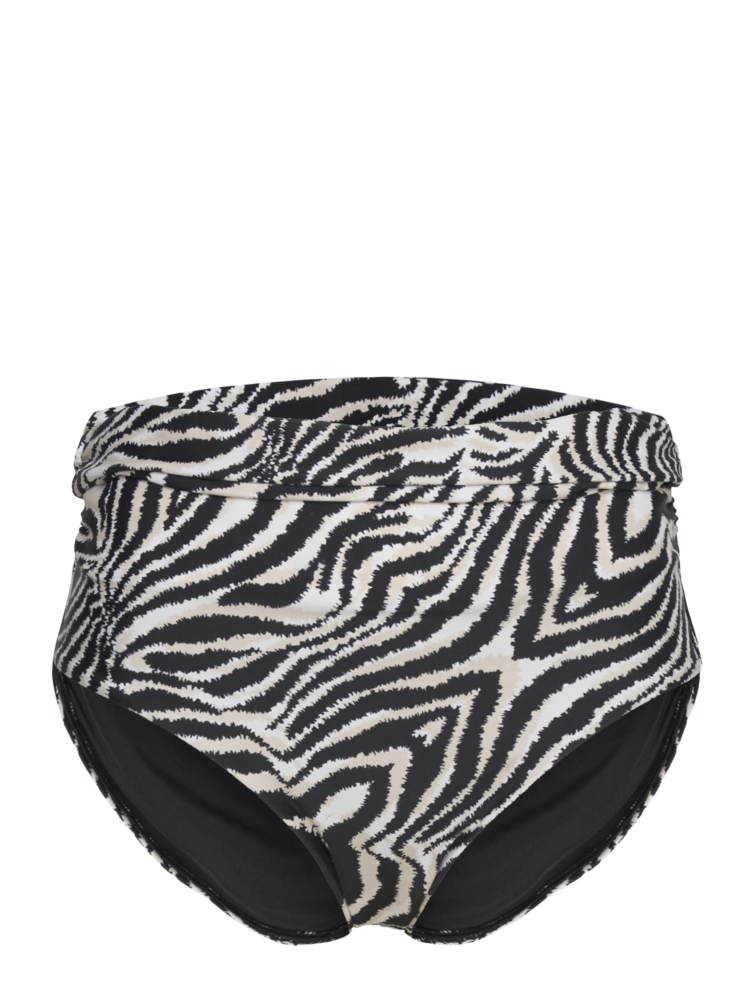 Panos Emporio - Zebra Chara Bottom - højtaljede bikiniunderdele - offwhite/black - 3