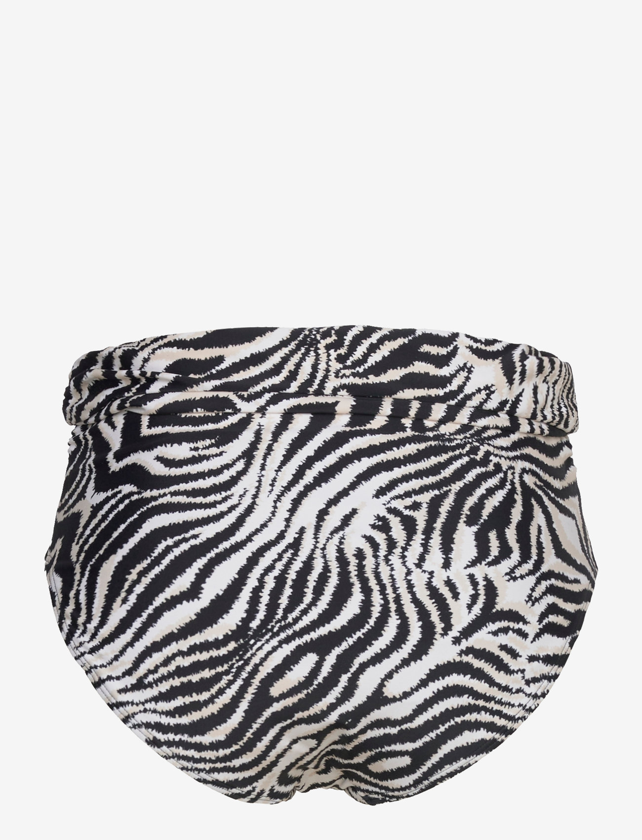 Panos Emporio - Zebra Chara Bottom - højtaljede bikinitrusser - offwhite/black - 4