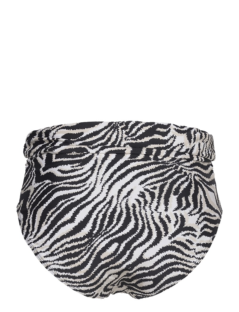 Panos Emporio - Zebra Chara Bottom - højtaljede bikinitrusser - offwhite/black - 4