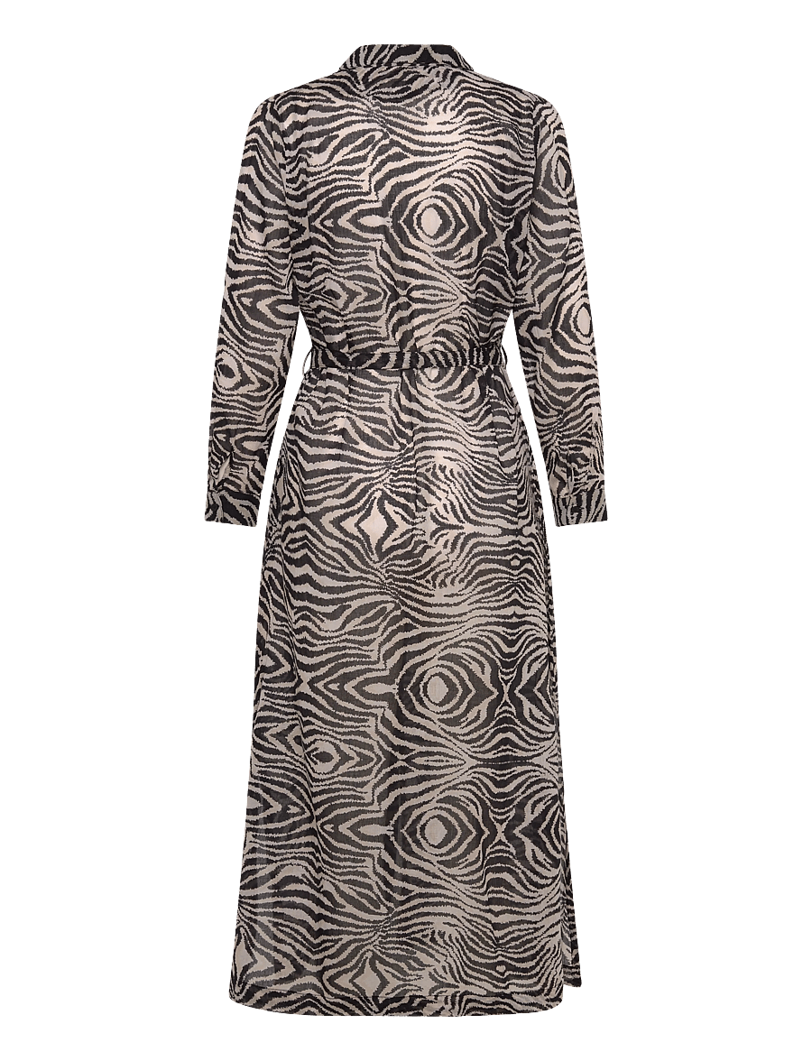 Panos Emporio - Zebra Ismene Dress - strandtøj - offwhite/black - 2