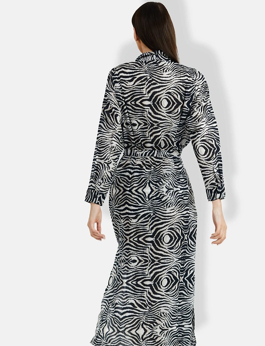 Panos Emporio - Zebra Ismene Dress - strandtøj - offwhite/black - 5