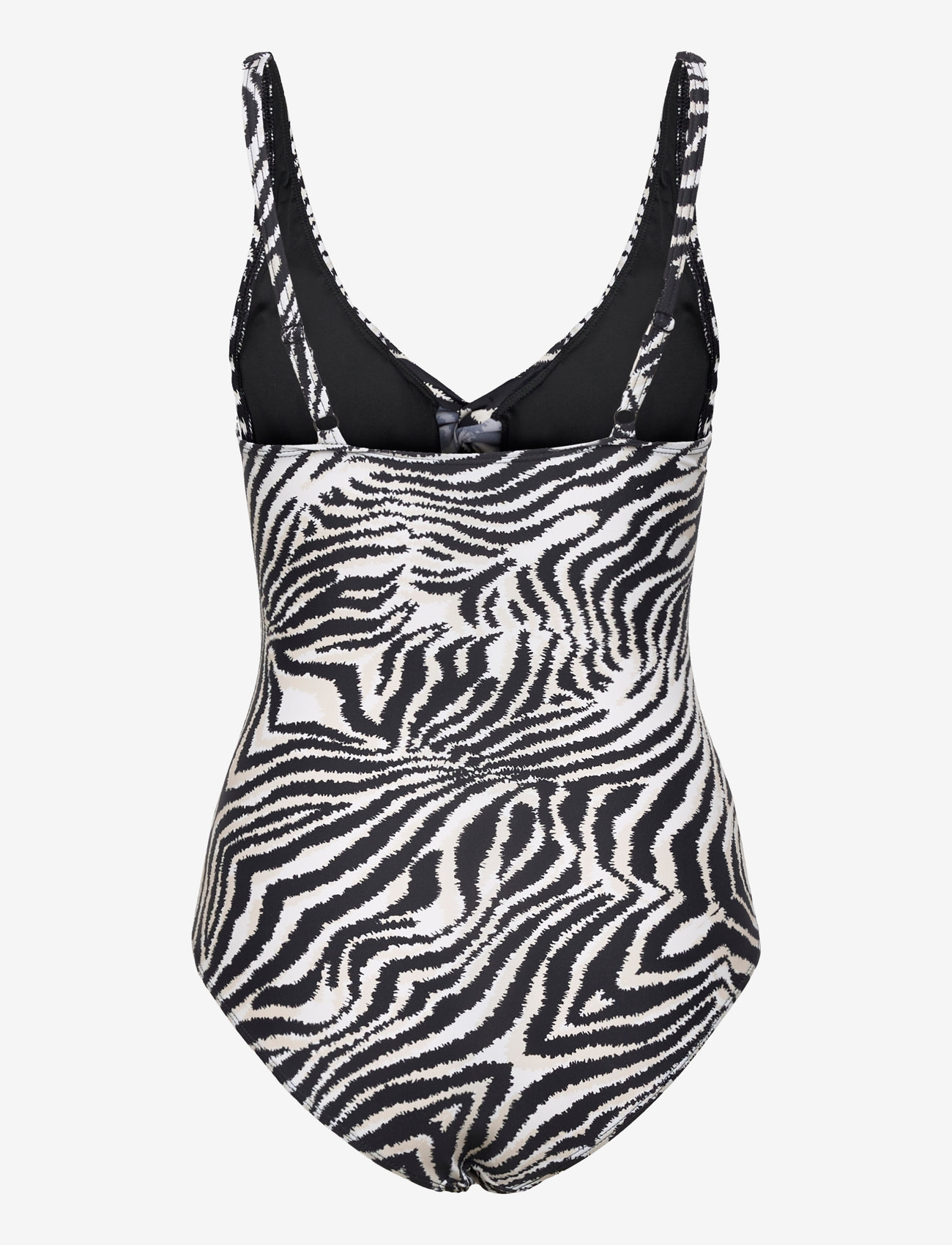 Panos Emporio - Zebra Simi Swimsuit - kostiumy kąpielowe - offwhite/black - 2
