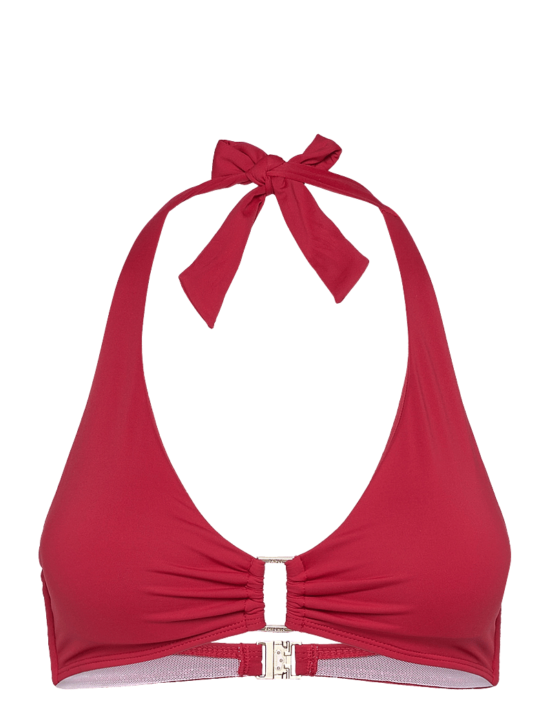 Panos Emporio - Maia Solid Top - bikini tops - lipstick red - 1