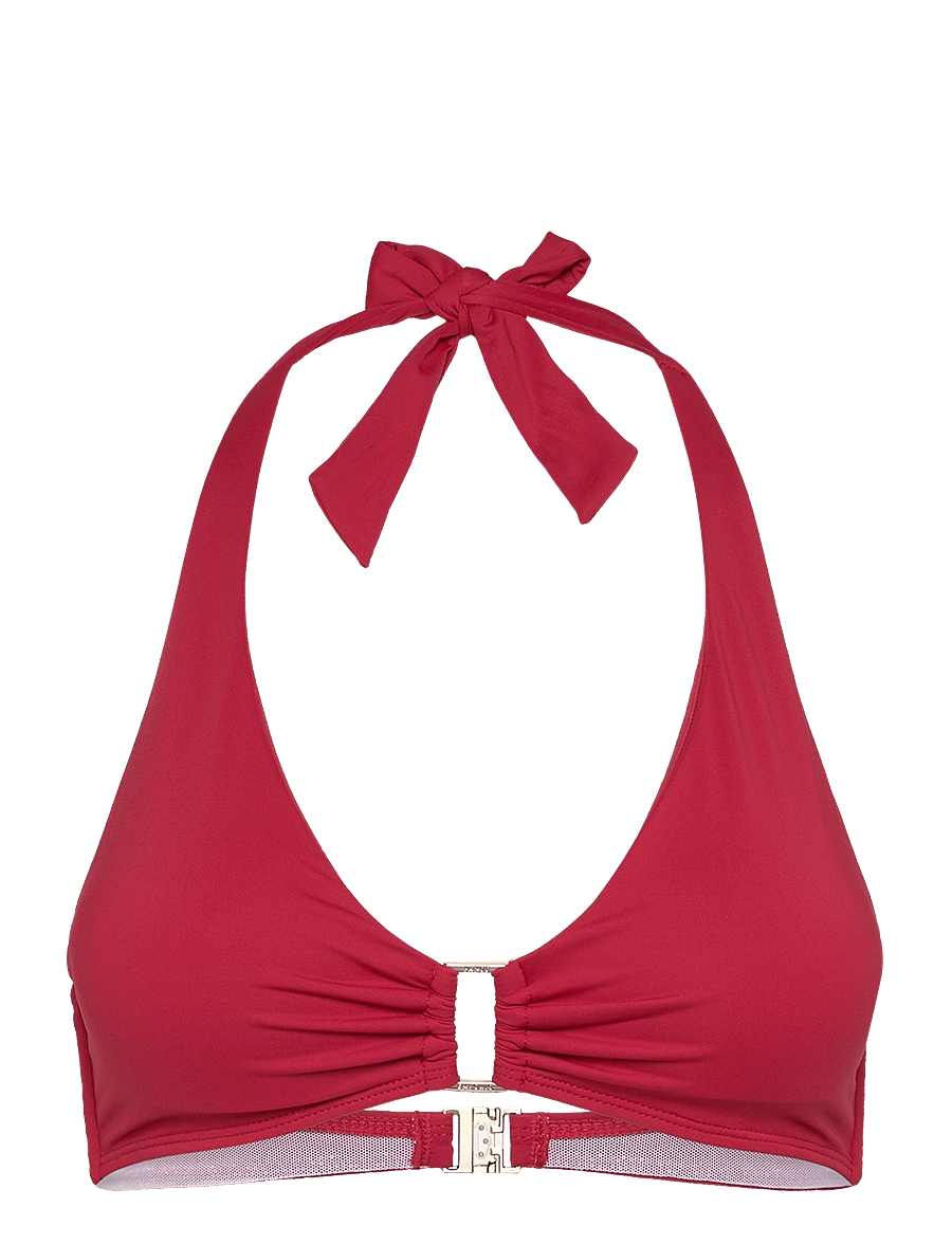Panos Emporio - Maia Solid Top - bikini overdele - lipstick red - 1