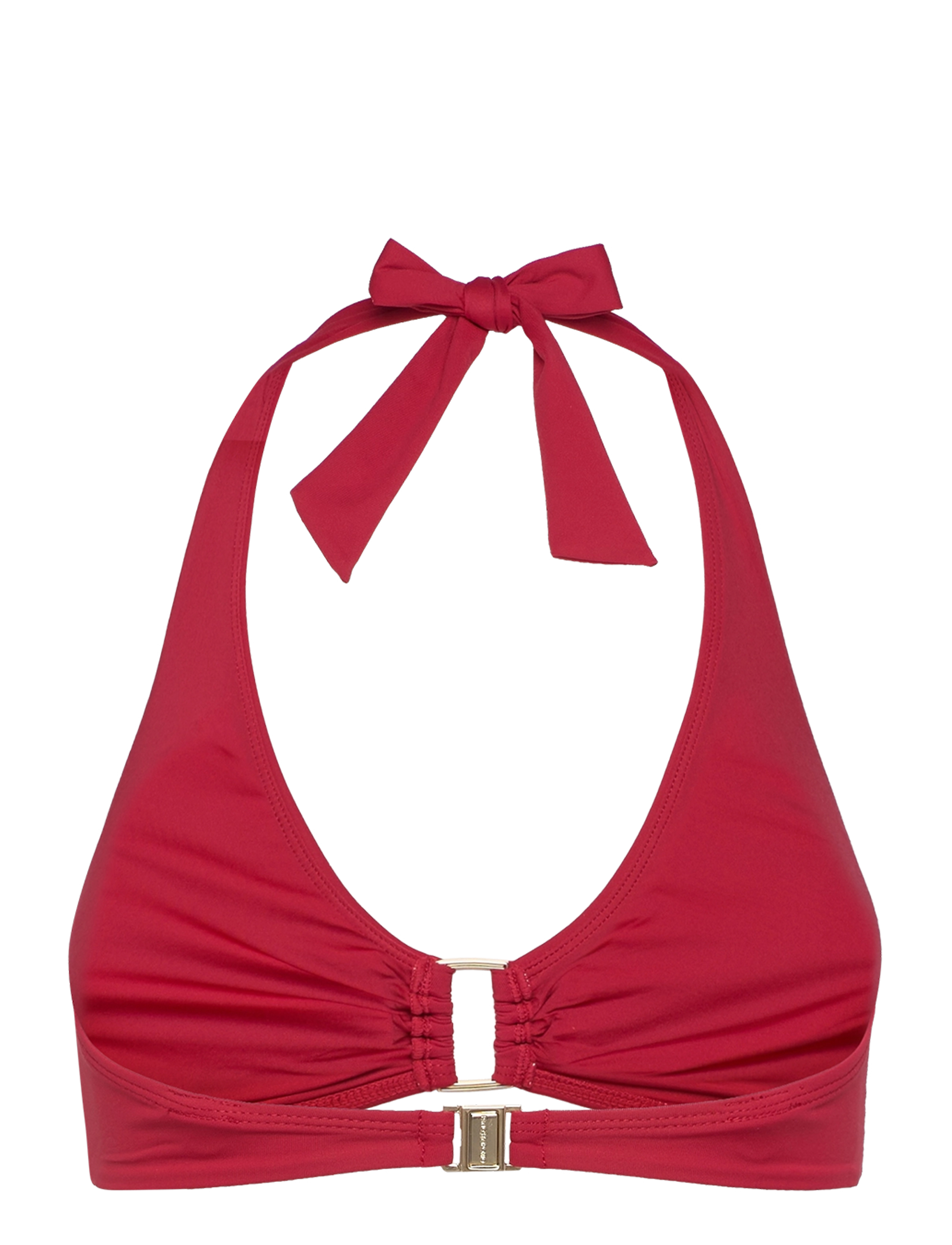 Panos Emporio - Maia Solid Top - bikini overdele - lipstick red - 2
