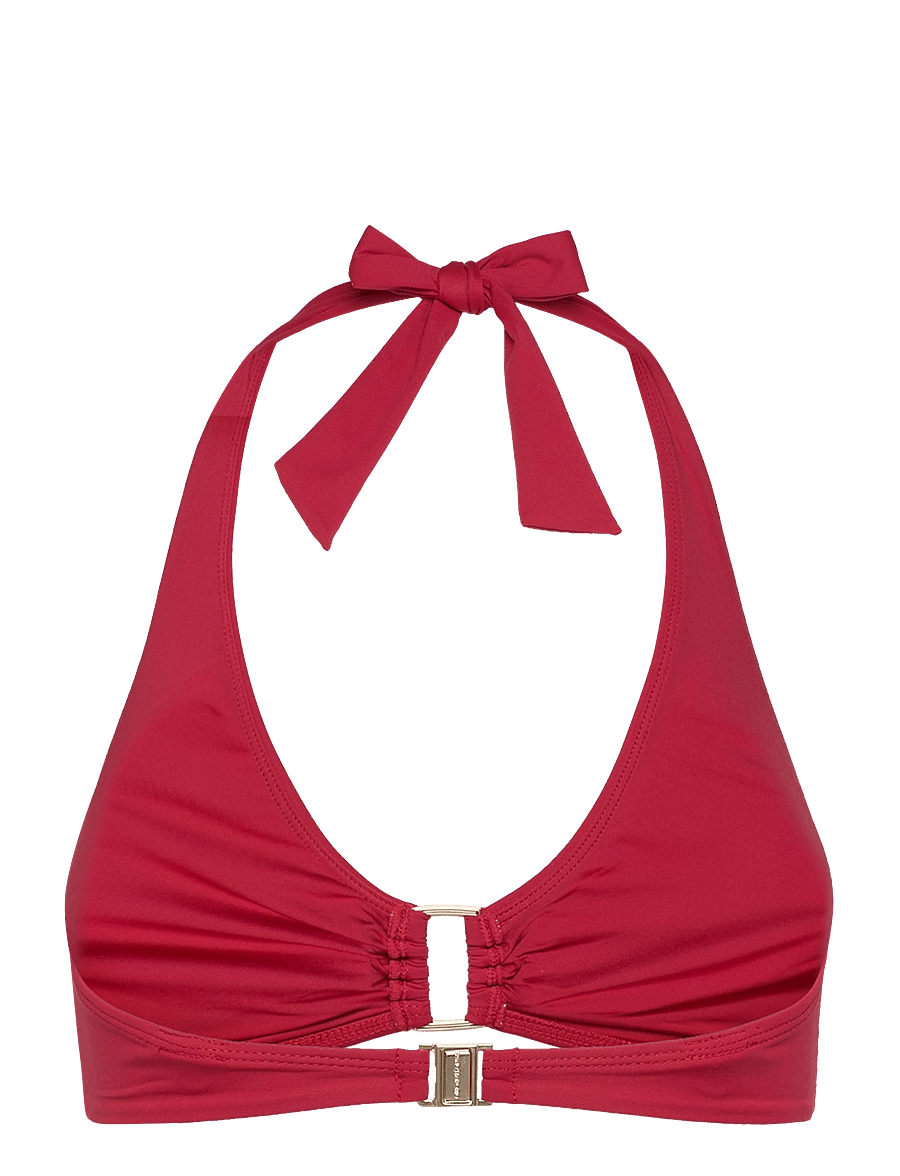 Panos Emporio - Maia Solid Top - bikini overdele - lipstick red - 2