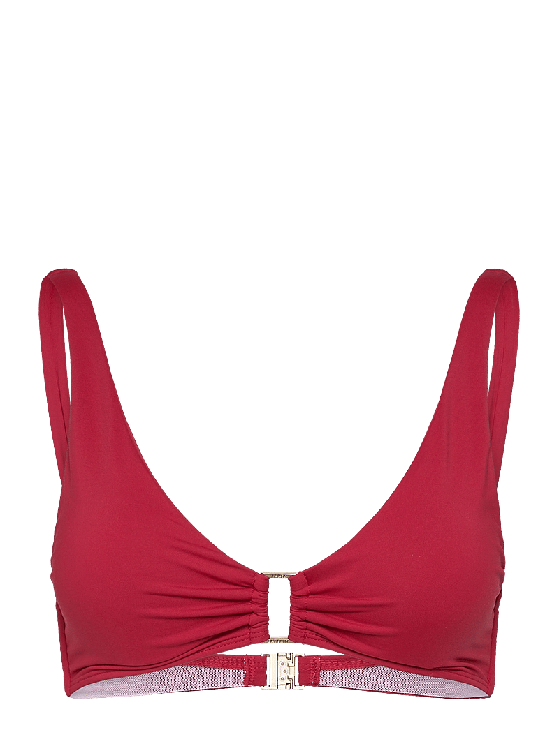 Panos Emporio - Maia Solid Top - bikini tops - lipstick red - 3