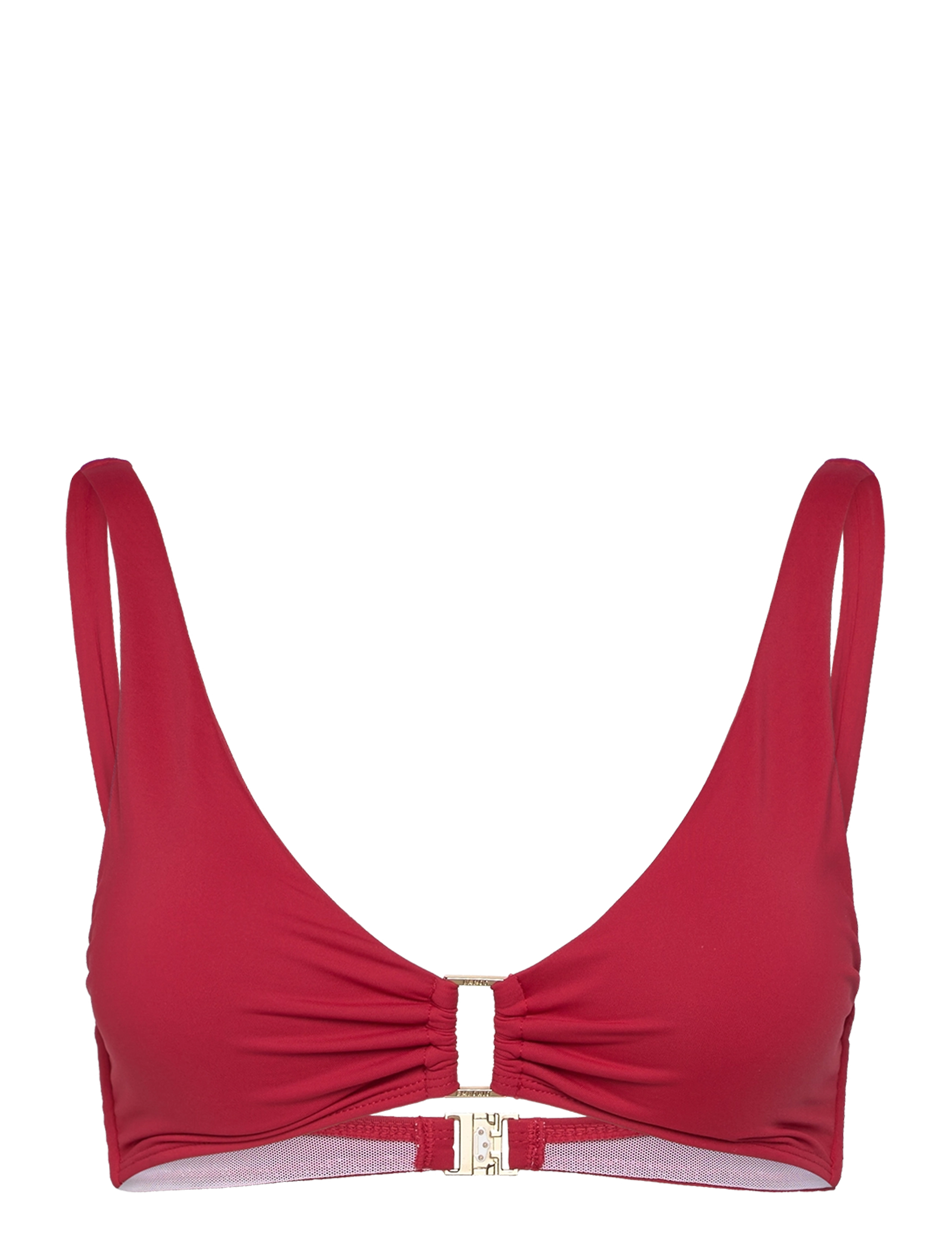 Panos Emporio - Maia Solid Top - bikini overdele - lipstick red - 3