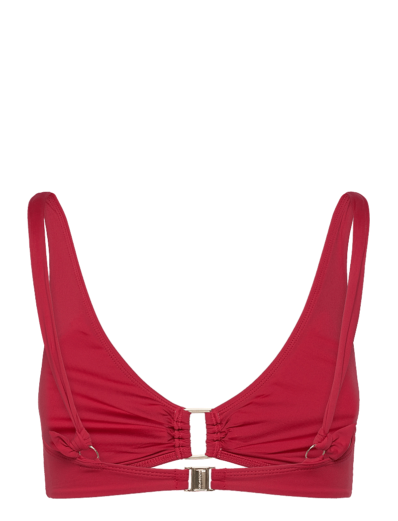 Panos Emporio - Maia Solid Top - bikini tops - lipstick red - 4