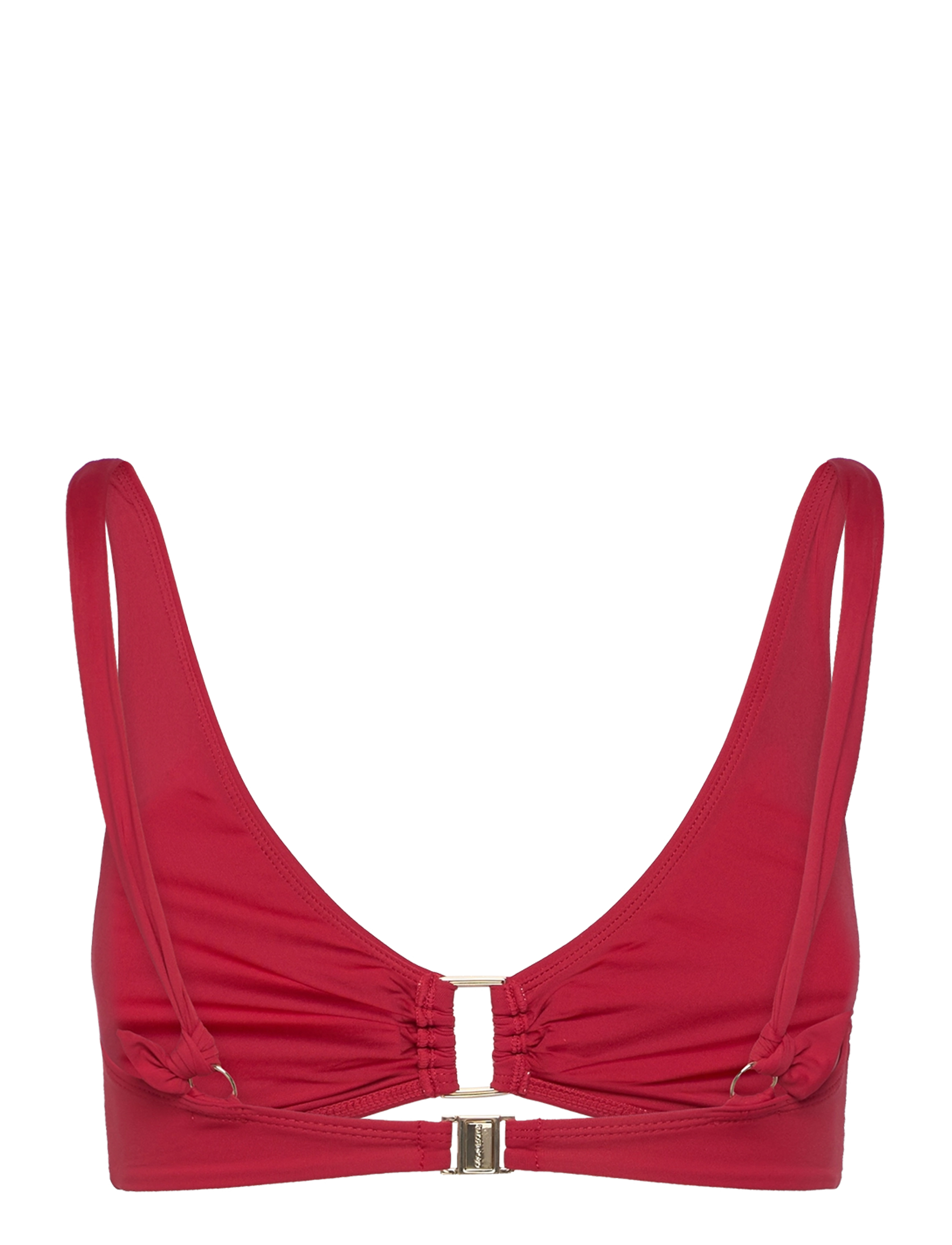 Panos Emporio - Maia Solid Top - bikini overdele - lipstick red - 4