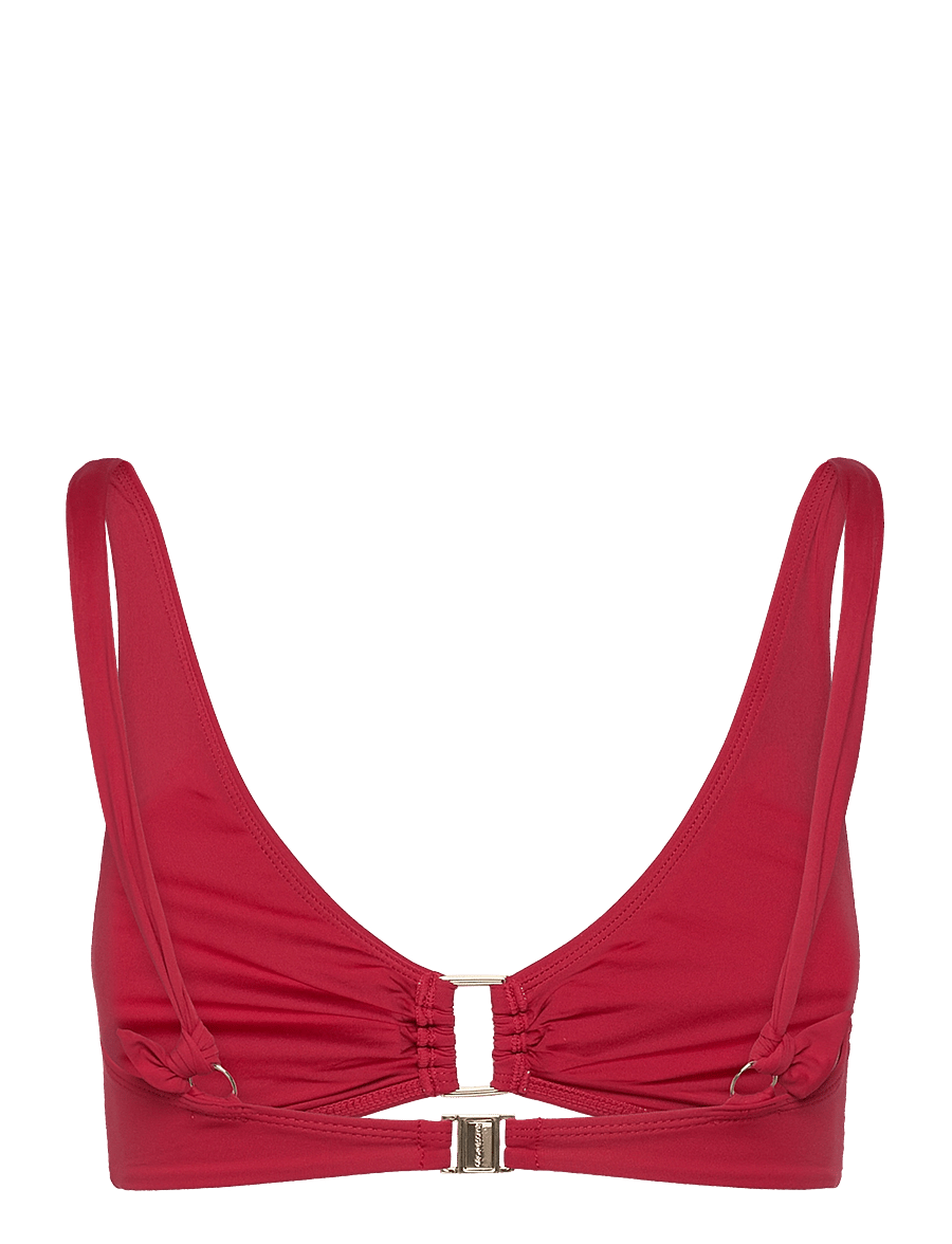 Panos Emporio - Maia Solid Top - bikini overdele - lipstick red - 4