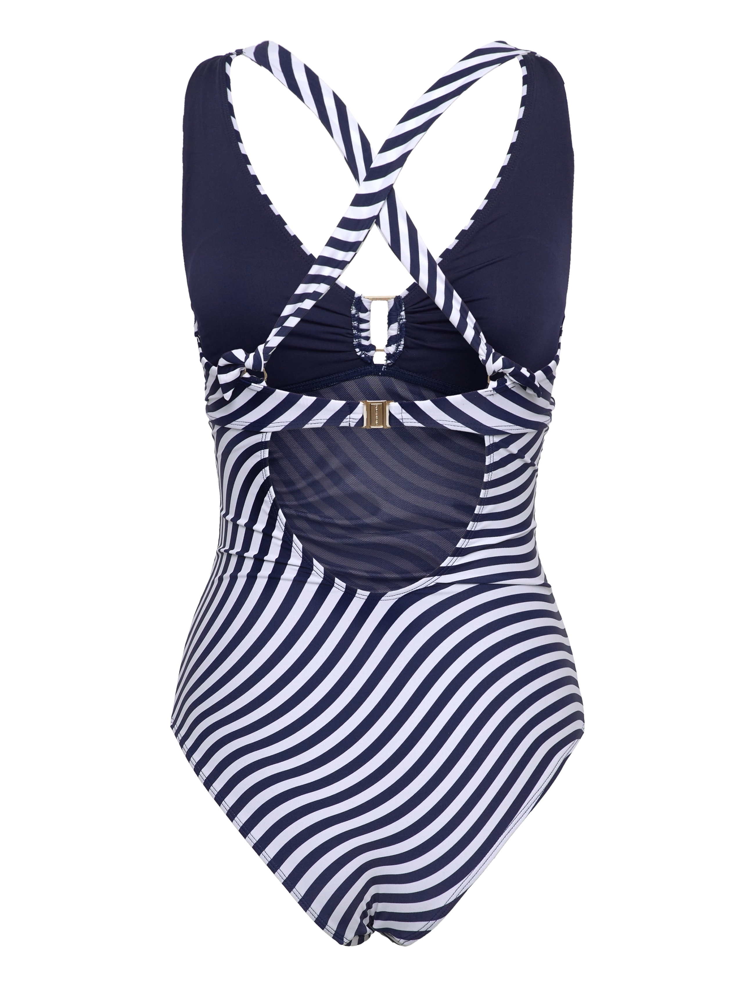Panos Emporio - Wave Niovi Swimsuit - navy/white - 3