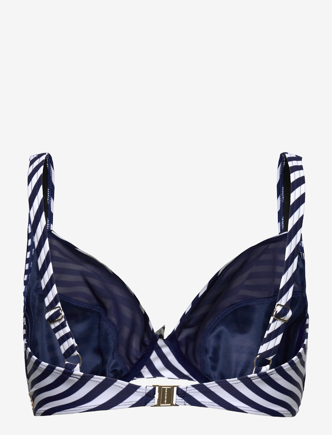 Panos Emporio - Wave Electra Top - paelast bikiinide ülaosad - navy/white - 2