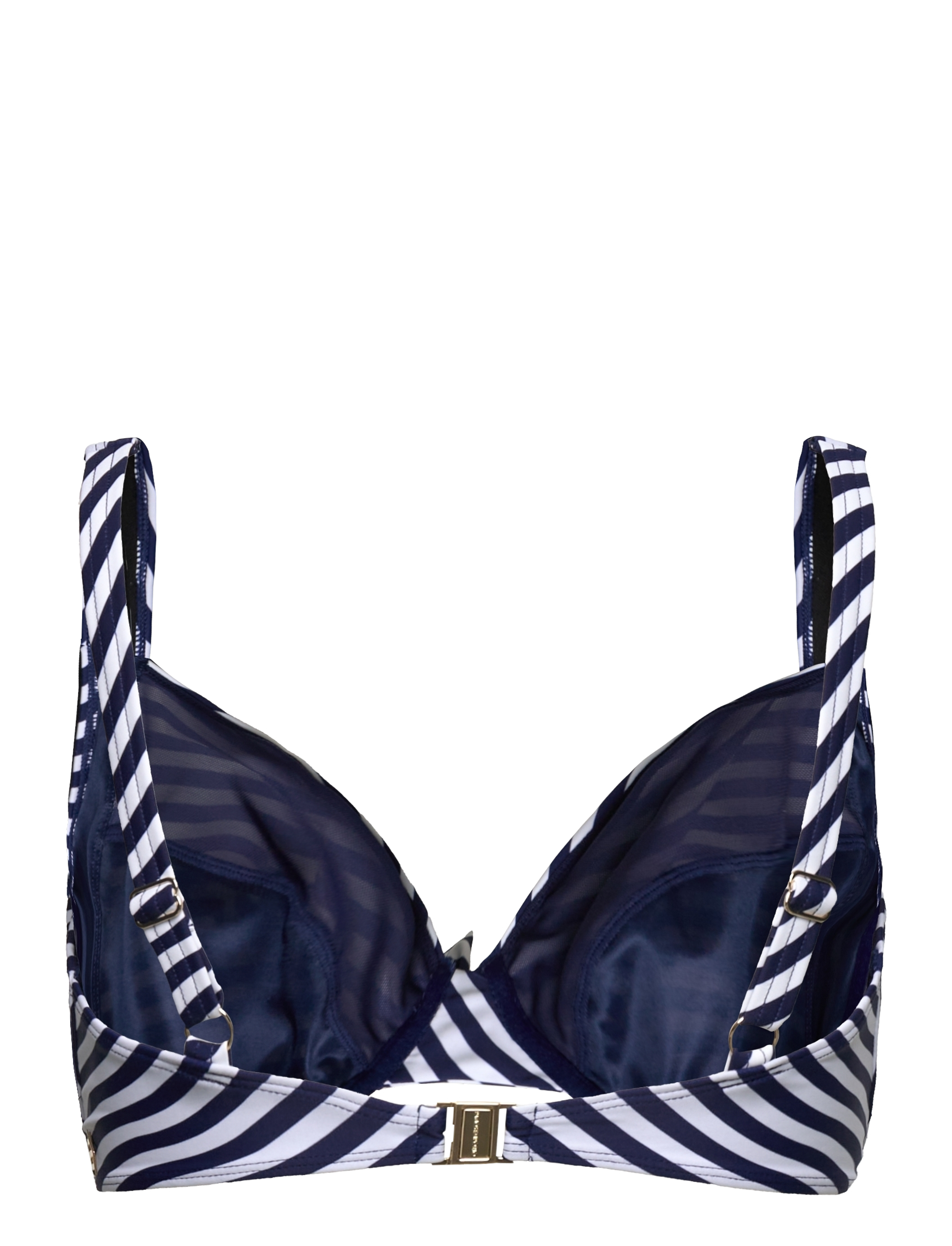 Panos Emporio - Wave Electra Top - bandeau bikini - navy/white - 2