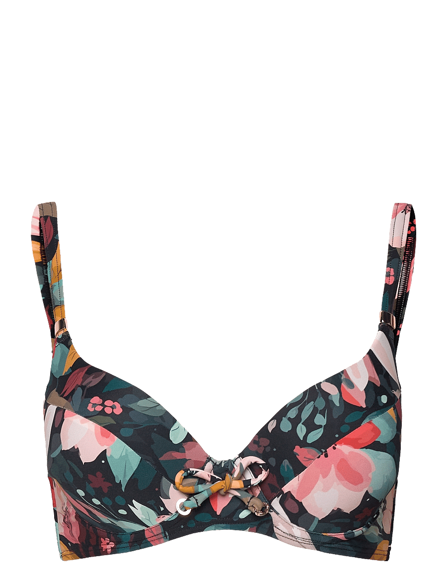 Panos Emporio - Magnolia Lydia top - hauts de maillot push-up - multi - 0