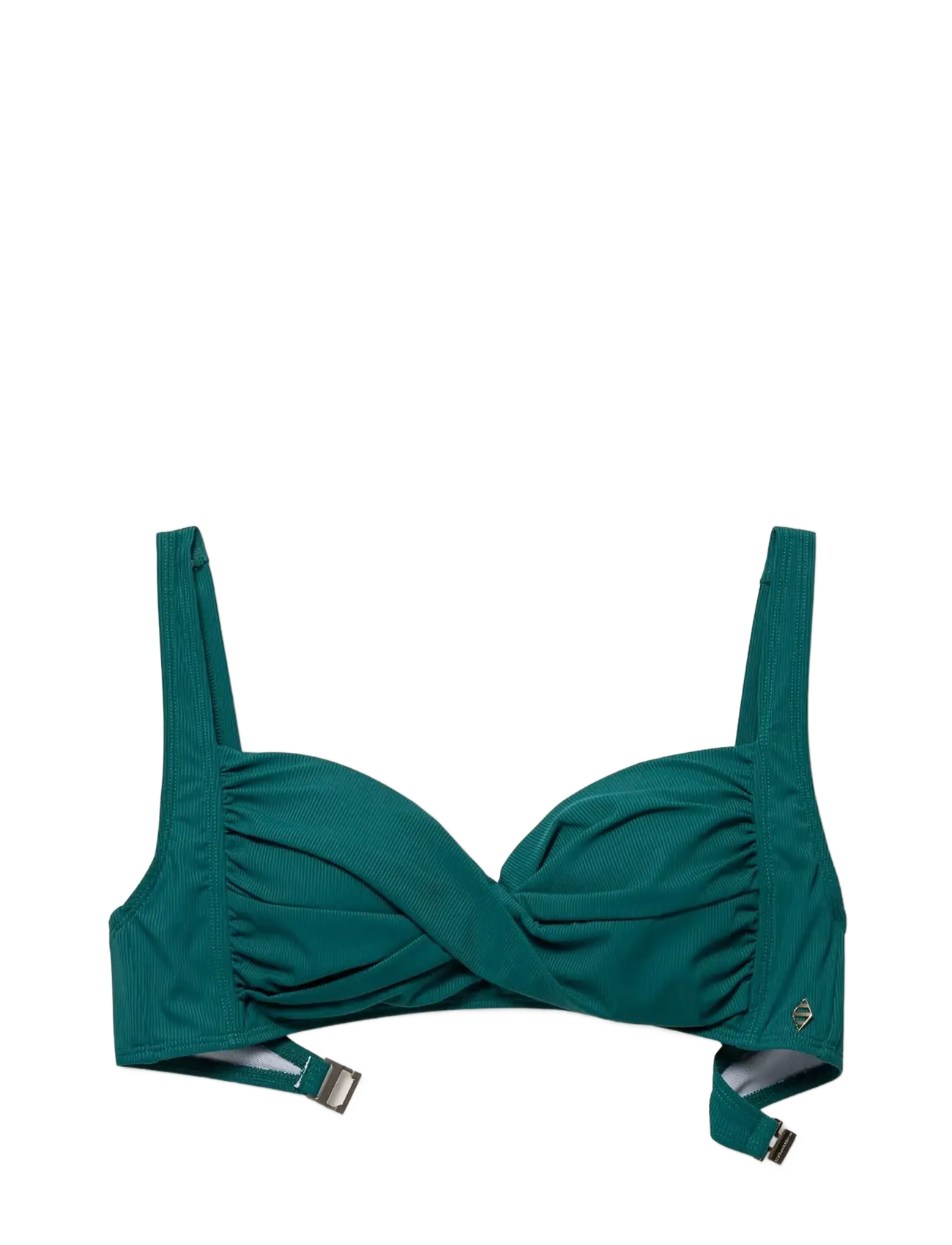 Panos Emporio Rib Medea top - Tøj - LAGOON / green