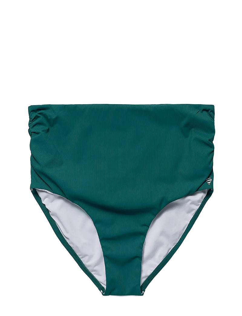 Panos Emporio - Rib Chara bottom - high waist bikini bottoms - lagoon - 1