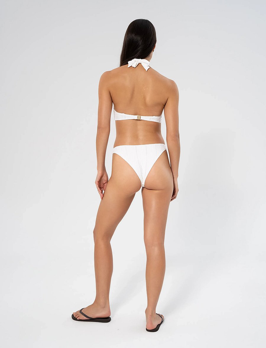Panos Emporio - Daisy Maia top - triangelformad bikinis - white - 2