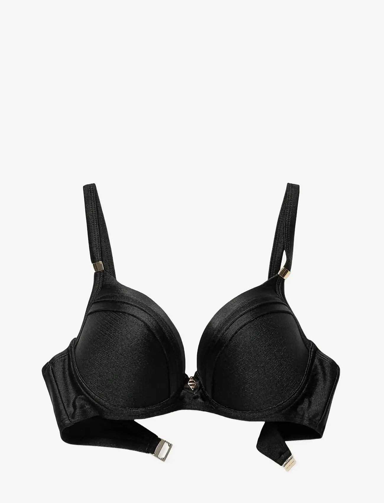 Panos Emporio - Radient Lydia top - tugitraadiga bikiinide ülaosad - black - 1