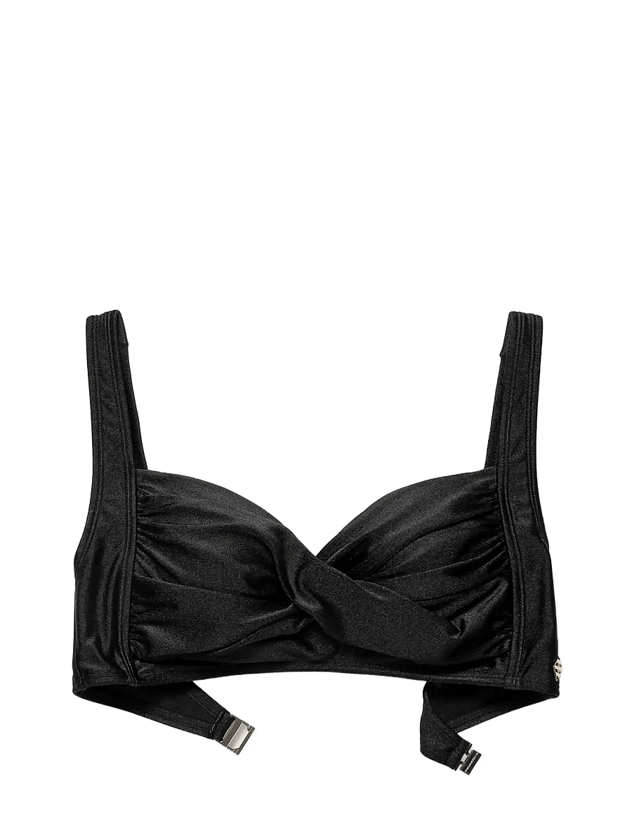 Panos Emporio - Radient Medea top - triangelformad bikinis - black - 1